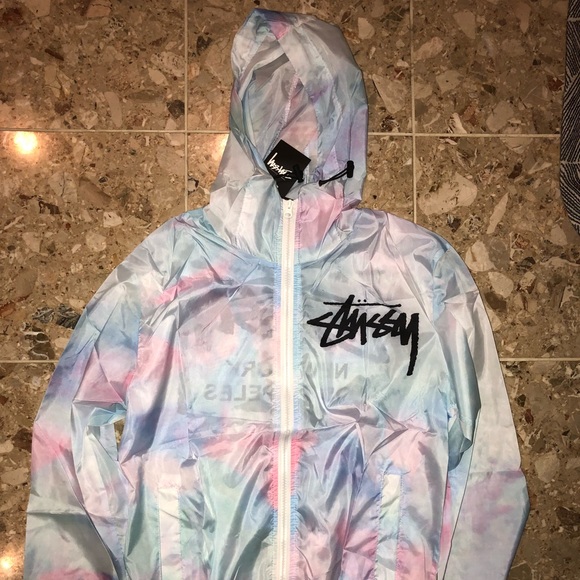stussy multicolor jacket